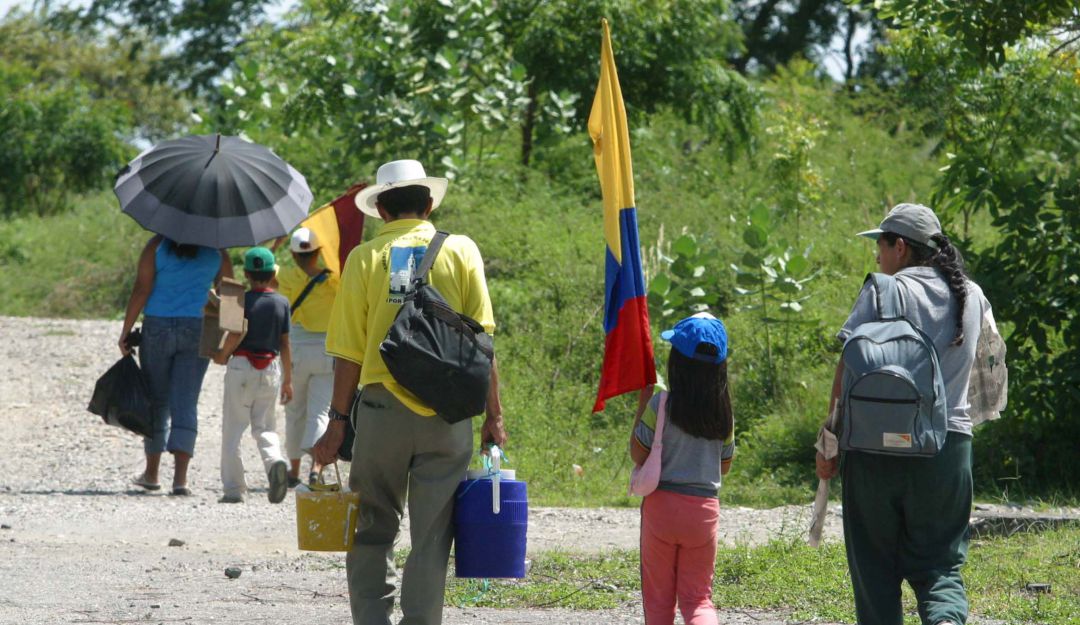 Yiya Gómez por la paz en Colombia