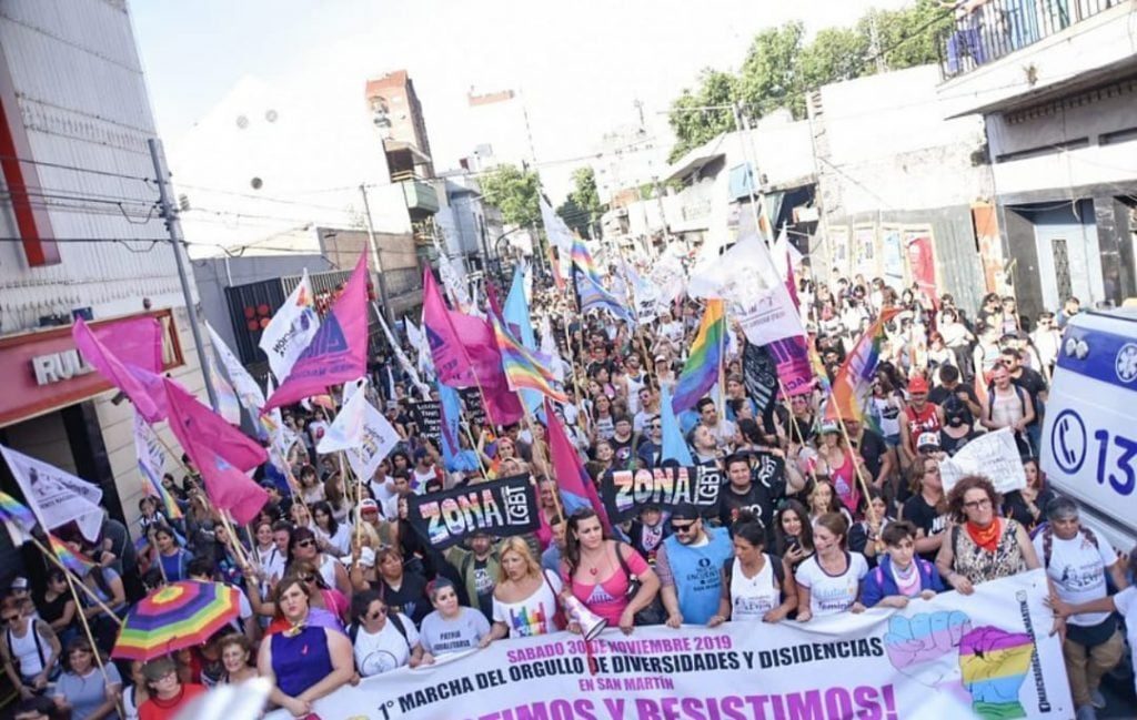 1° Marcha del Orgulo de Diversidades y Disidencias de San Martín