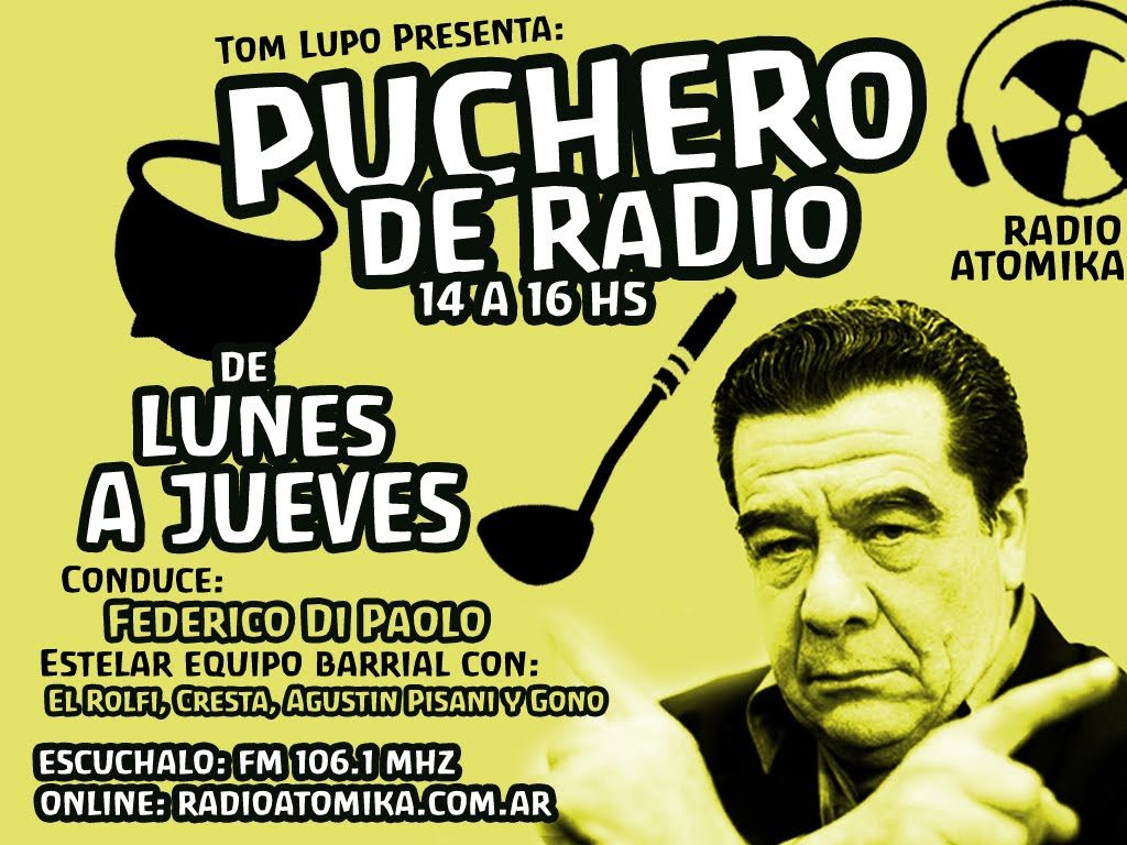 Tom Lupo Puchero de Radio