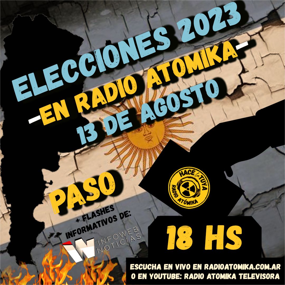 Elecciones PASO 2023 en Atómika